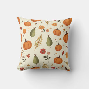 Thanksgiving Vegetables Pillow Cushion