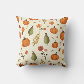 Thanksgiving Vegetables Pillow Cushion