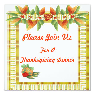 thanksgiving wedding invitations zazzle