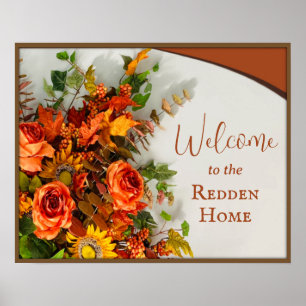 Thanksgiving Welcome Poster