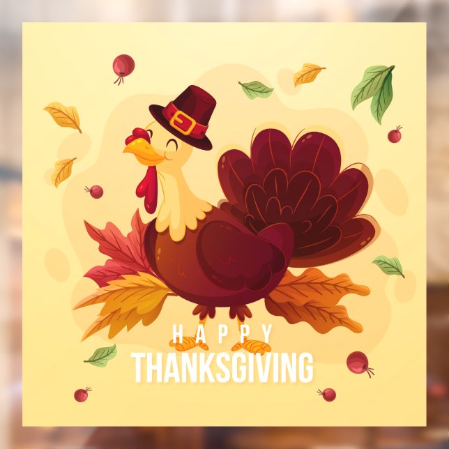 Thanksgiving  Window Cling (Sheet 2)
