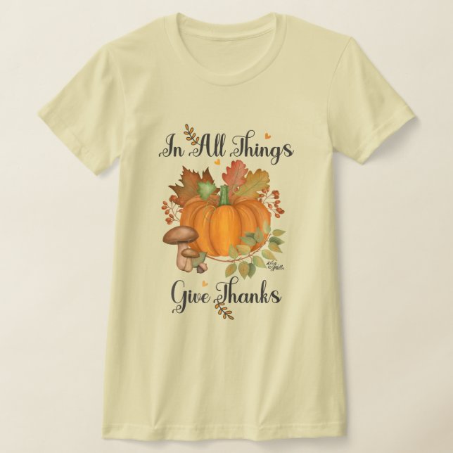 Thanksgiving Women's T-Shirt (Laydown)