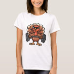 Thanksgiving Workout Turkey Barbell Lift Gym Men W T-Shirt<br><div class="desc">Thanksgiving Workout Turkey Barbell Lift Gym Men Women Kids</div>