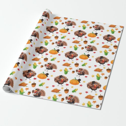 Thanksgiving Wrapping Paper