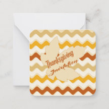 Thanksgivings Invitation 