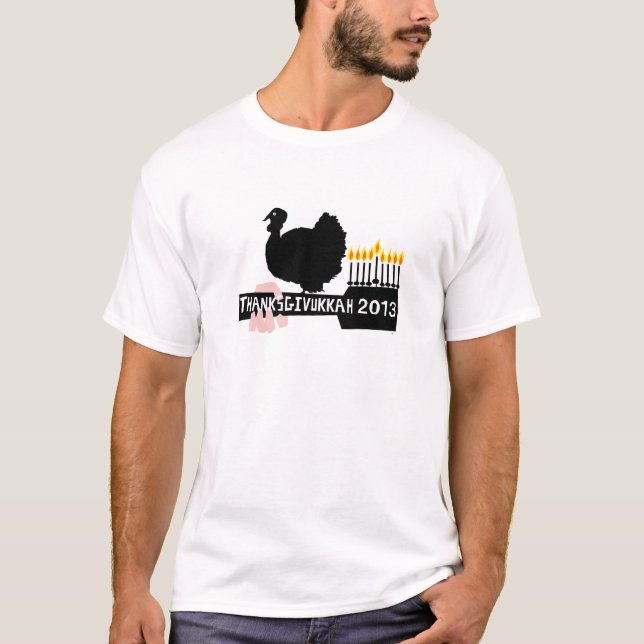 thanksgivukkah 2013 T-Shirt (Front)