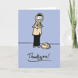 thankyou2 letterpress thank you card