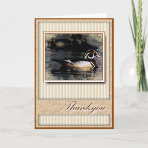 Thankyou Duck Greeting Card