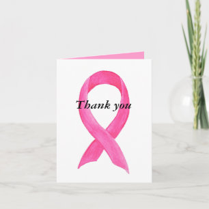 Thankyou for contribution to Cancer Research Thank You Card