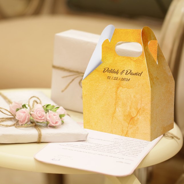 Thankyou Wedding Favor Boxes (Creator Uploaded)