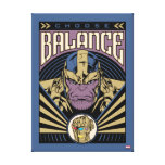 Thanos - Choose Balance Canvas Print