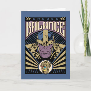 Thanos - Choose Balance Card
