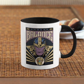 Thanos - Choose Balance Mug by avengersclassics at Zazzle