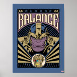 Thanos - Choose Balance Poster