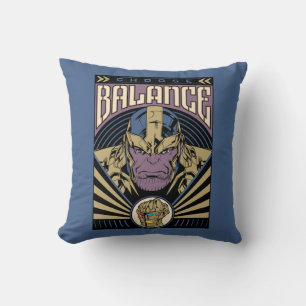 Thanos - Choose Balance Throw Pillow