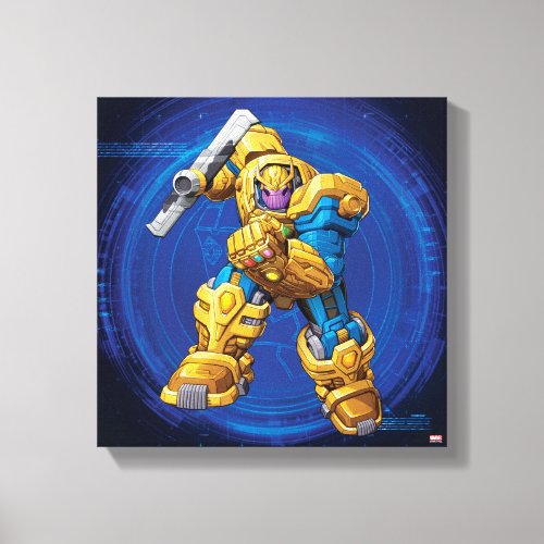 Thanos Mech Suit Canvas Print