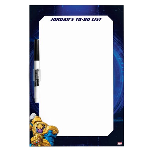 Thanos Mech Suit Dry Erase Board