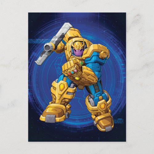 Thanos Mech Suit Postcard