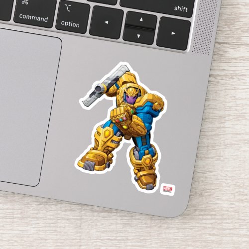 Thanos Mech Suit Sticker