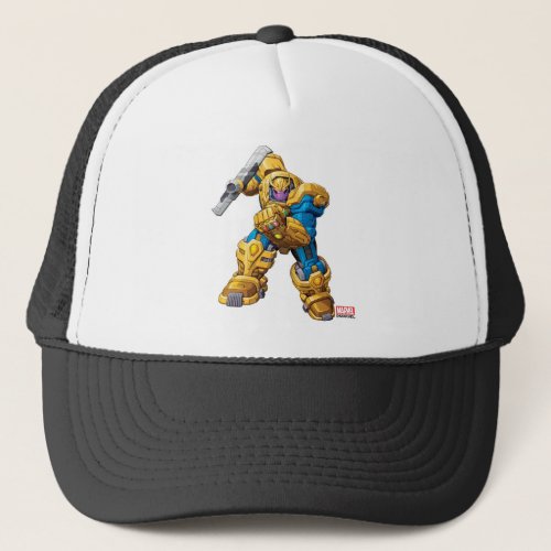 Thanos Mech Suit Trucker Hat
