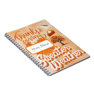 Thansgiving Notebook
