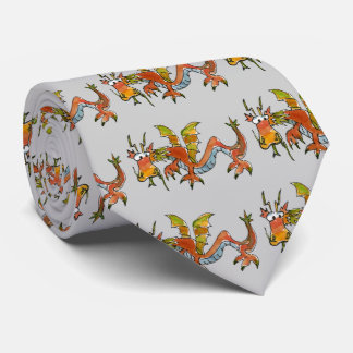 Thar Be Dragons Tie