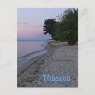 Thassos view from Skala Rachoni Postcard