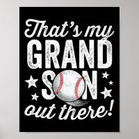 That39s My Grandson Out There Baseball Grandma 