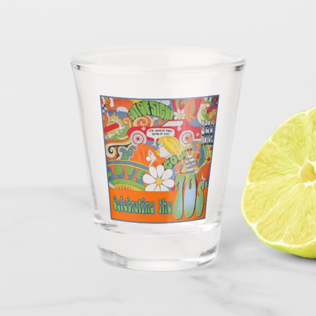 That 70s Shot Glass (Front)