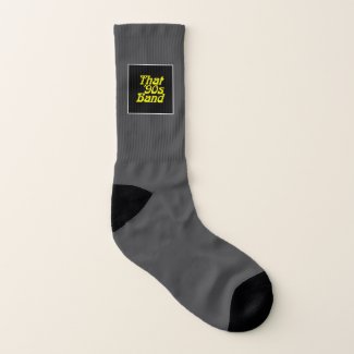 That '90s Band - Classic Logo Grey Socks
