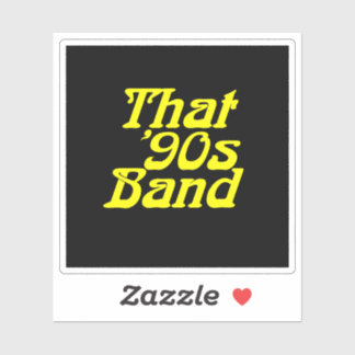 That '90s Band - Classic Logo Sticker