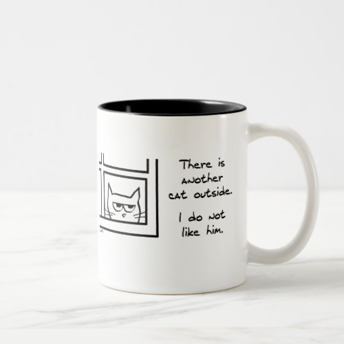 That Awful Neighbor Cat _ Funny Cat Mug