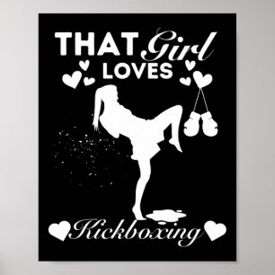 That Girl Loves Kickboxing Poster