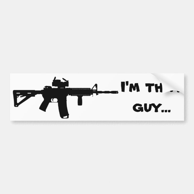That Guy... Bumper Sticker (Front)