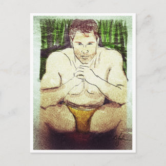 That Guy by the Pool Postcard