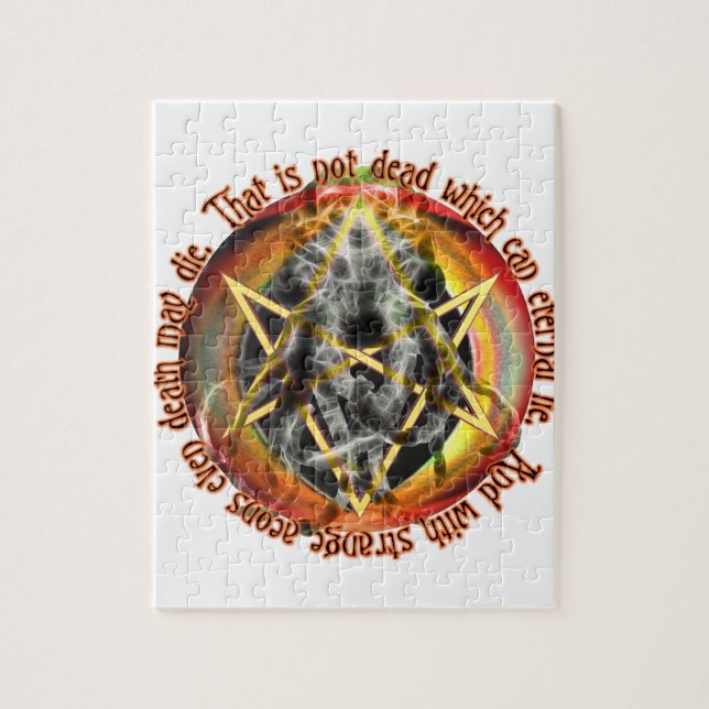 That is not dead which can eternal lie jigsaw puzzle (Vertical)
