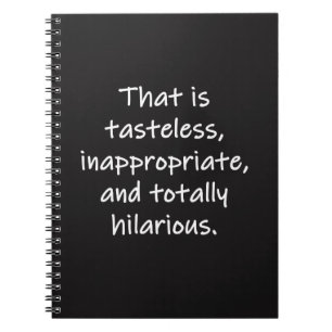 That is Tasteless Notebook