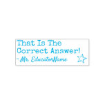 [ Thumbnail: "That Is The Correct Answer!" Tutor Rubber Stamp ]