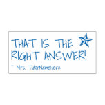 [ Thumbnail: "That Is The Right Answer!" Feedback Rubber Stamp ]