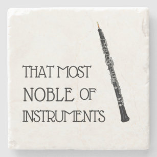 That Most Noble of Instruments - Oboe Coaster