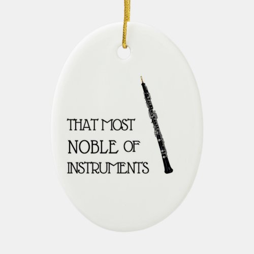 That Most Noble of Instruments _ Oboe Ornament