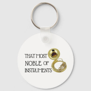 That Most Noble of Instruments - Sousaphone Keychain