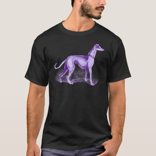 That One Purple Dog Shirt Wordless Essential T_S