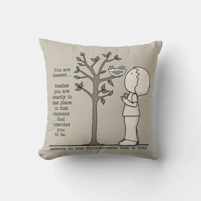 That Place Throw Pillow (Front)