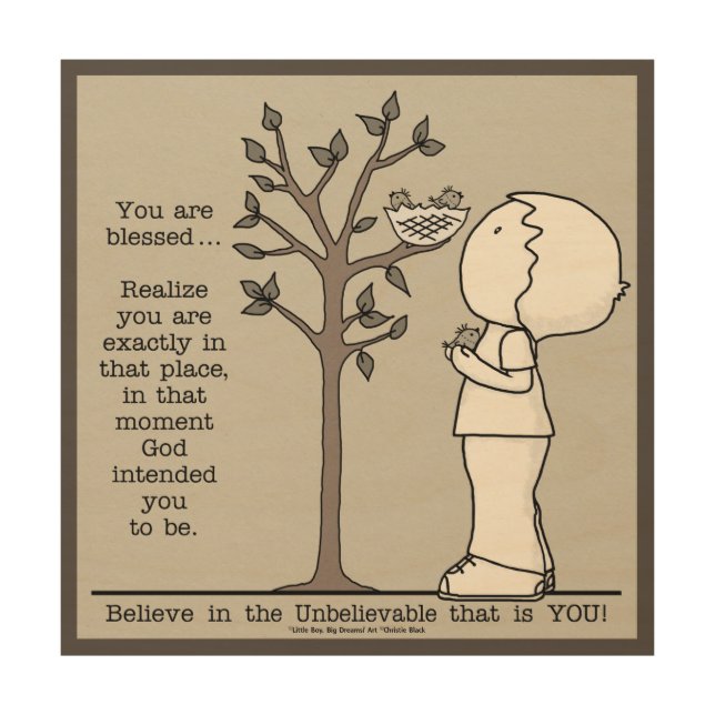 That Place Wood Wall Art (Front)