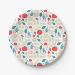 That’s Amore Classic Italian Pasta Shapes & Sauce Paper Plates