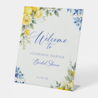 That’s Amore Italian Lemon Bridal Shower  Pedestal Sign
