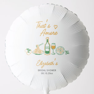 That’s Amore Rustic Italian Bridal Shower Balloon