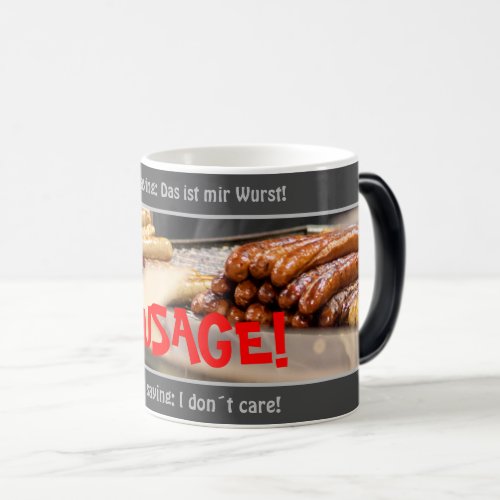 Thats me SAUSAGE _ silly transl German Magic Mug