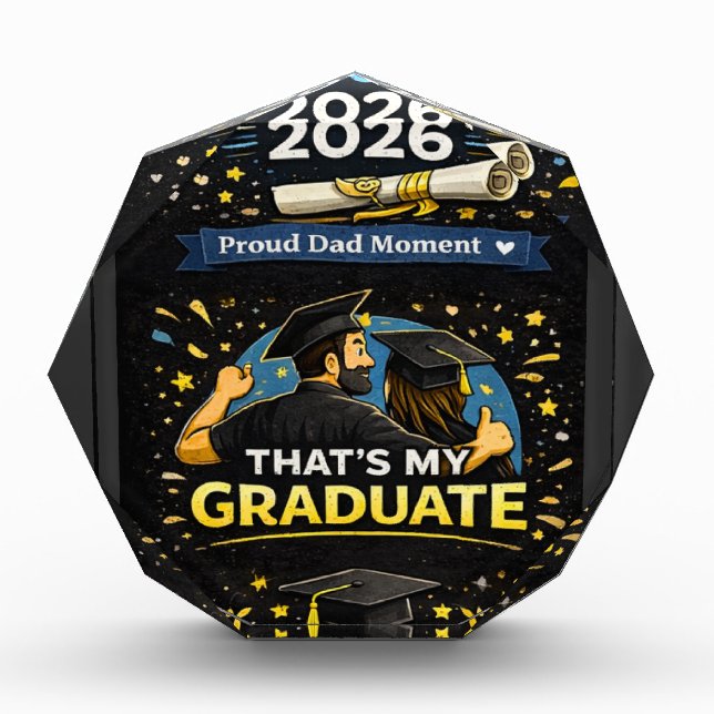 That’s My Graduate Acrylic Award (Front)